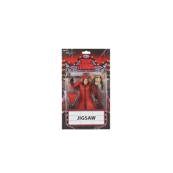 Jigsaw killer red robe scale action fig. 15 cm saw toony terrors