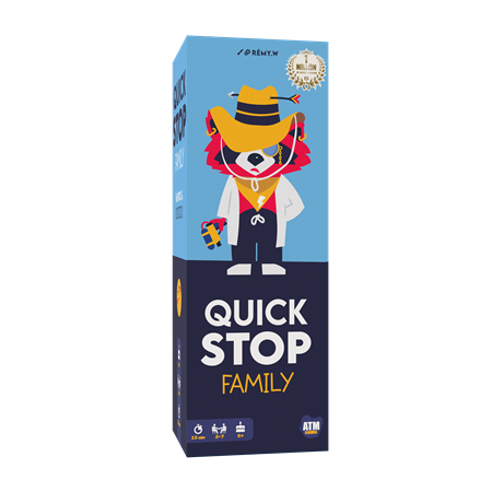 Juego de mesa quick stop family