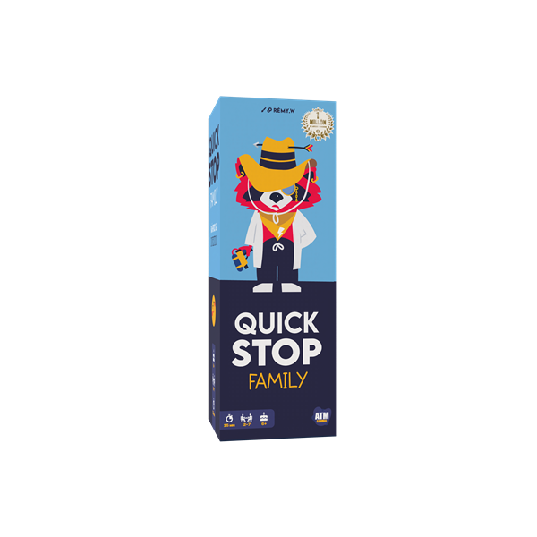 Juego de mesa quick stop family