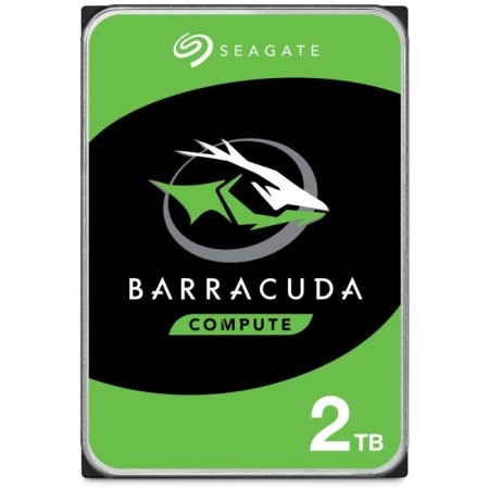 Disco Duro Seagate BarraCuda 2TB/ 3.5"/ SATA III/ 256MB