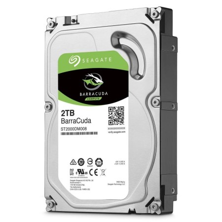 Disco Duro Seagate BarraCuda 2TB/ 3.5"/ SATA III/ 256MB