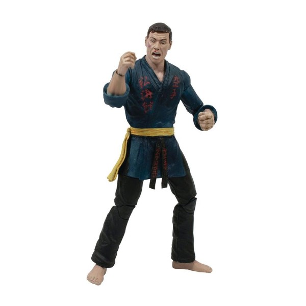 Figura diamond select toys jean - claude van damme blue gi version deluxe action 18cm jcvd