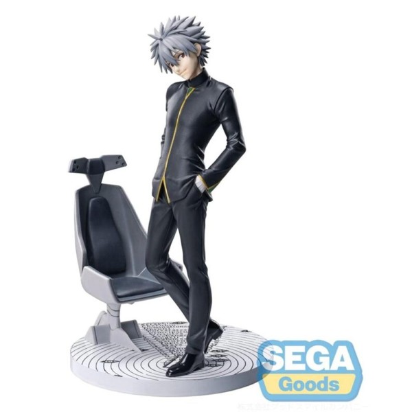 Figura sega goods luminasta evangelion 3.0  1.0 thrice upon a time kaworu nagisa commander suit ver. 2 20cm
