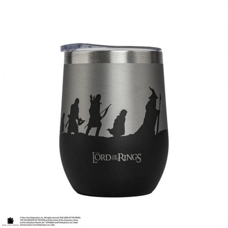 Taza térmica de viaje cinereplicas el señor de los anillos la comunidad del aniillo