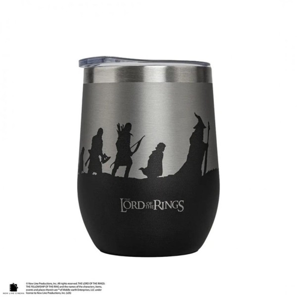 Taza térmica de viaje cinereplicas el señor de los anillos la comunidad del aniillo