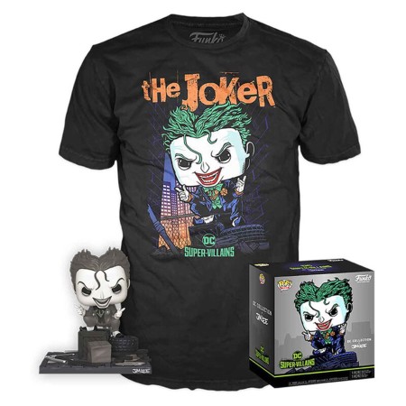 Funko pop dc comics dc jim lee joker  camiseta ut - 56648