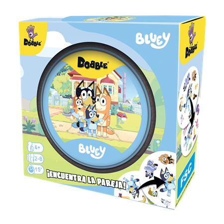 Juego de mesa dobble bluey