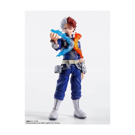 Figura tamashii nations my hero academia sh figuarts shoto todoroki 15cm