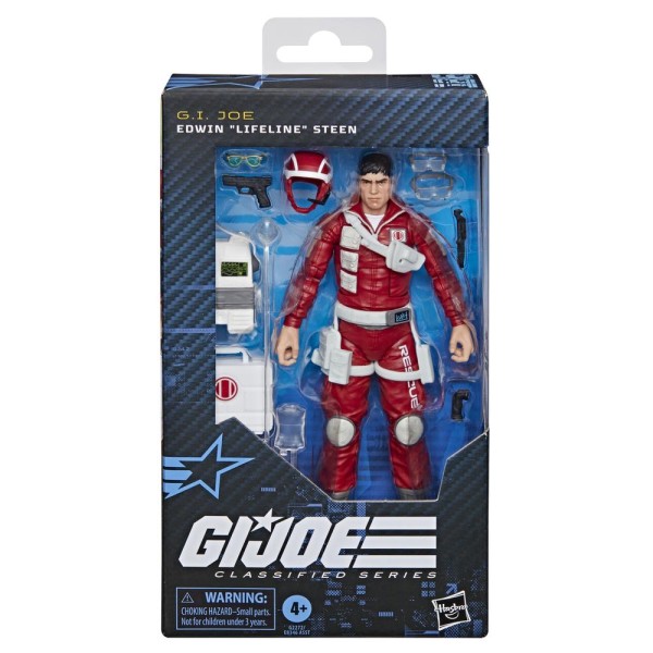 Figura hasbro g.i. joe classified series edwin  pulgadaslifeline pulgadas steen