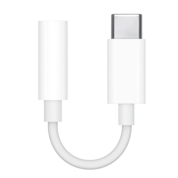 Adaptador usb tipo c a jack 3.5mm samsung 8cm -  macho - hembra -  blanco