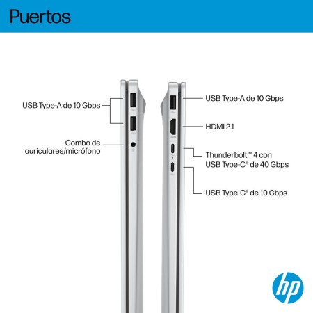 Portátil hp omnibook 7 ia 17 - dc0001nsx u5 - 226v -  16gb -  ssd 1tb -  17.3 pulgadas fhd -  w11h