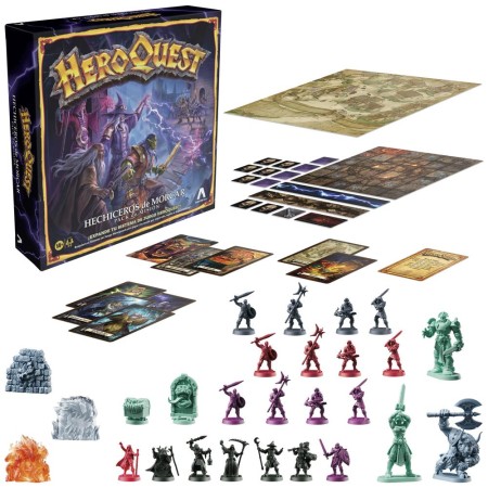 Juego de mesa hasbro heroquest hechiceros de morcar español