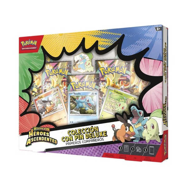 Caja de colección pin deluxe pokemon tcg marzo 2026