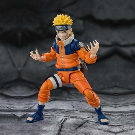 Figura tamashii nations naruto shippuden s.h.figuarts naruto uzumaki - the no.1 most unpredictable ninja -  reissue