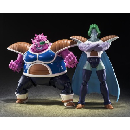 Figura tamashii nations dragon ball z sh figuarts dodoria & zarbon - bardock the father of goku -