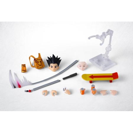 Gon & killua the hunter exam optión parts set. sh figuarts. hunter × hunter. bandai tamashii natións