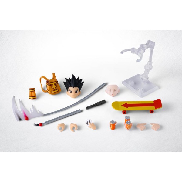 Gon & killua the hunter exam optión parts set. sh figuarts. hunter × hunter. bandai tamashii natións