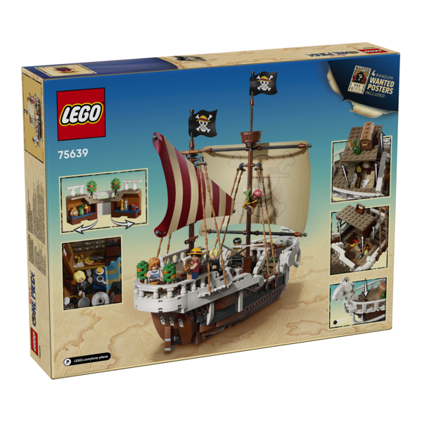 Lego one piece netflix barco pirata going merry
