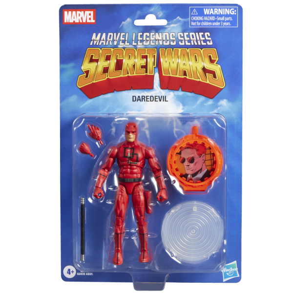 Figura hasbro marvel legends series secret wars daredevil