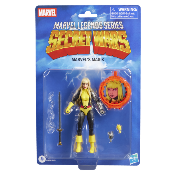 Figura hasbro marvel legends series secret wars marvel's magik