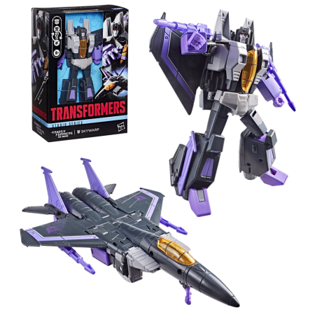 Figura hasbro transformers studio series skywarp