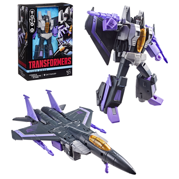 Figura hasbro transformers studio series skywarp