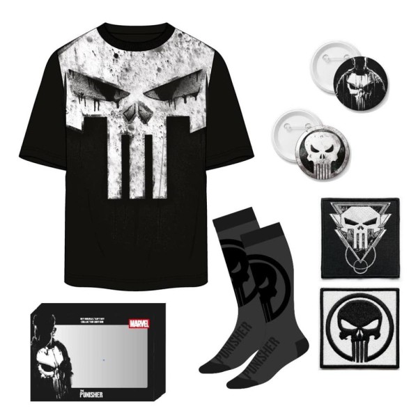 Camiseta corta single jersey set punisher xl