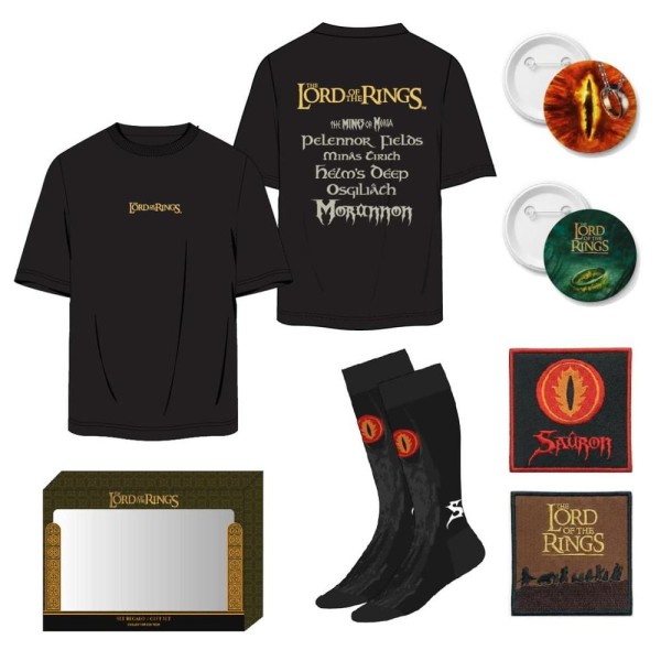 Camiseta corta single jersey set the lord of the rings l