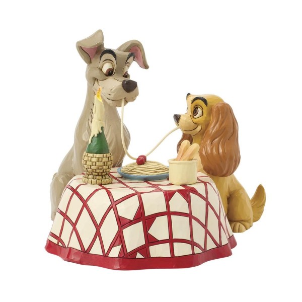 Figura enesco la dama y le vagabundo spaghetti