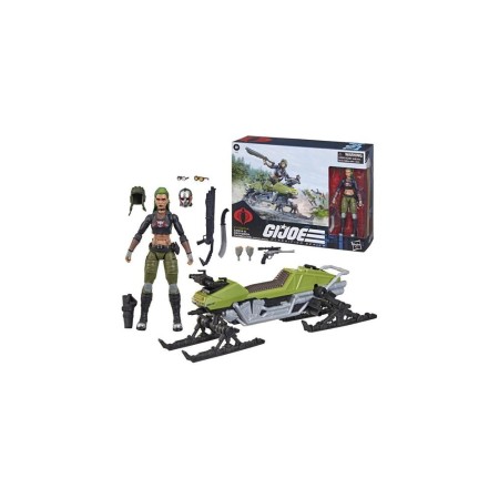 Figura hasbro g.i. joe classified series cobra zanya & dreadnok chamaleon