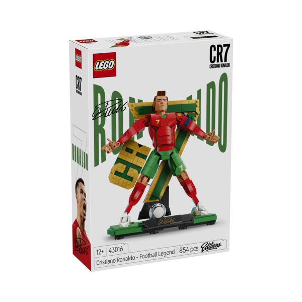 Lego leyenda del fútbol cristiano ronaldo