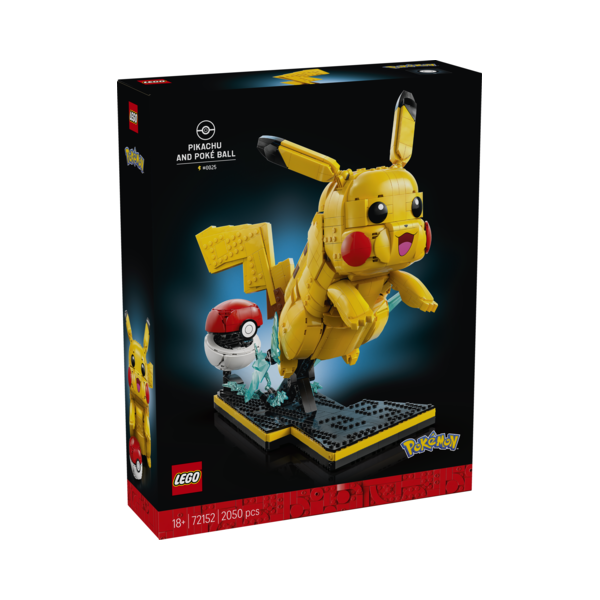 Lego pokemon pikachu y pokeball
