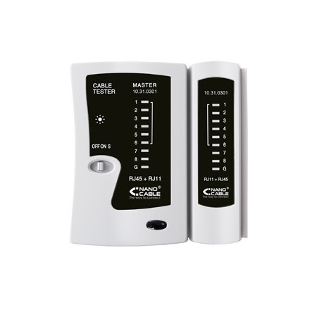 Tester cable nanocable rj45 rj12 rj11