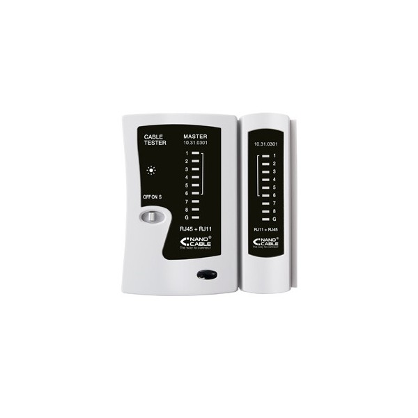 Tester cable nanocable rj45 rj12 rj11