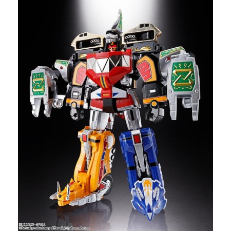 Figura tamashii nations kyouryuu sentai zyuranger soul of chogokin gx - 72 daijyujin & gx - 78 dragon caesar