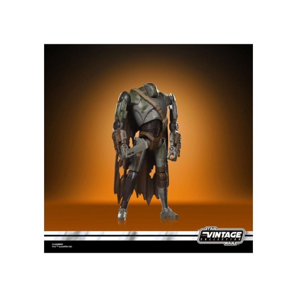 Figura hasbro star wars the mandalorian and grogu mercenary droid