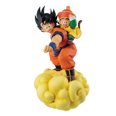 Figura ichibansho dragon ball z masterlise plus son goku & son gohan (spirit of the saiyan) 21cm