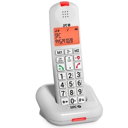 Teléfono Inalámbrico SPC Comfort Kairo/ Blanco