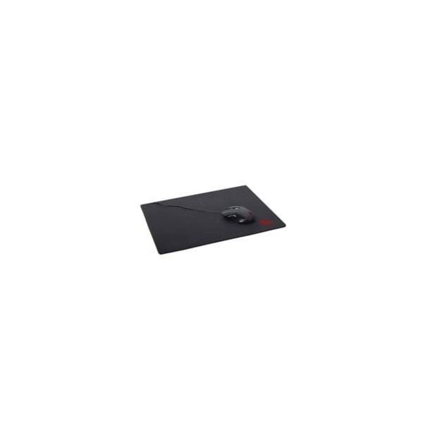 Alfombrilla para raton mp - game - m caucho -  tela -  negra