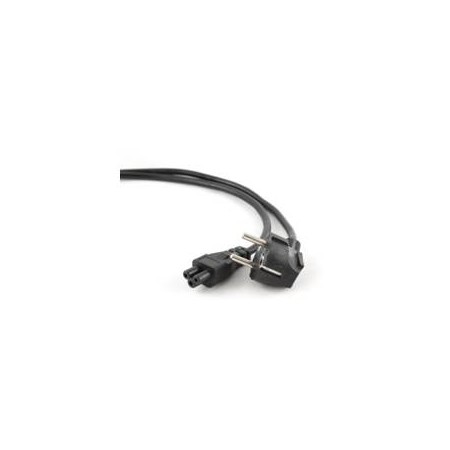 Cable de alimentacion gembird cee7 - 4 -  macho - hembra -  1.8m (conexion trebol)