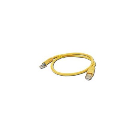 Latiguillo rj45 utp cat 5e 1m amarillo