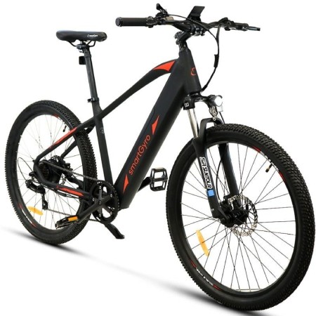 Bicicleta Eléctrica SmartGyro Ebike Senda/ Motor 250W/ Ruedas 27.5"/ Negra