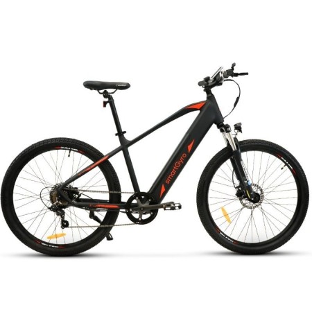 Bicicleta Eléctrica SmartGyro Ebike Senda/ Motor 250W/ Ruedas 27.5"/ Negra