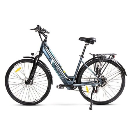 Bicicleta Eléctrica SmartGyro Ebike Sunset Titanium/ Motor 250W/ Ruedas 27.5"/ Titanium