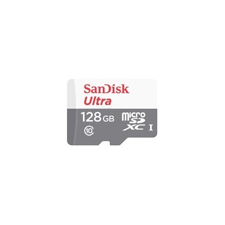 Tarjeta memoria micro secure digital sd xc  adaptador sandisk - 128gb - clase 10 - sdxc - 100mb - s