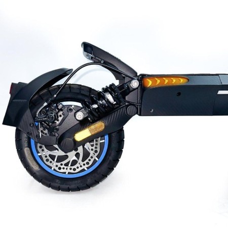 Patinete Eléctrico SmartGyro CrossOver Dual Max Certificado/ Motor 1000W/ Ruedas 10"/ 25km/h/ Autonomía 60km/ Negro