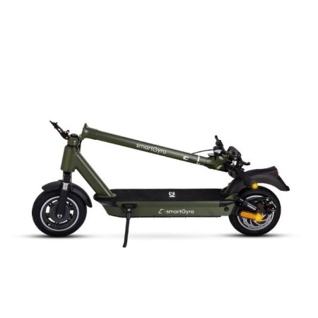 Patinete Eléctrico SmartGyro K2 Army Certificado/ Motor 800W/ Ruedas 10"/ 25km/h /Autonomía 50km/ Verde