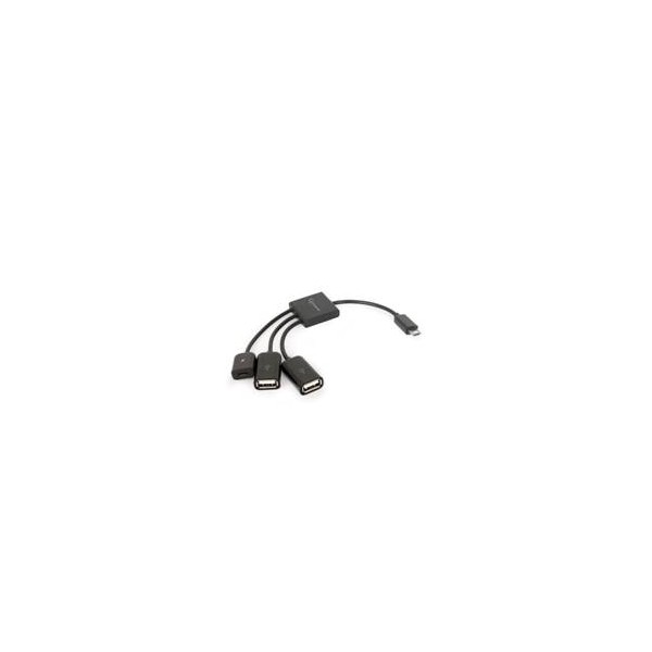 Adaptador otg - 2 uhb - otg - 02 micro - usb a -  micro - usb - b -  usb 2.0 -  macho - hembra