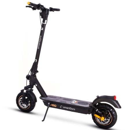 Patinete Eléctrico SmartGyro K2 Pro Black Certificado/ Motor 1000W/ Ruedas 10"/ 25km/h /Autonomía 60km/ Negro