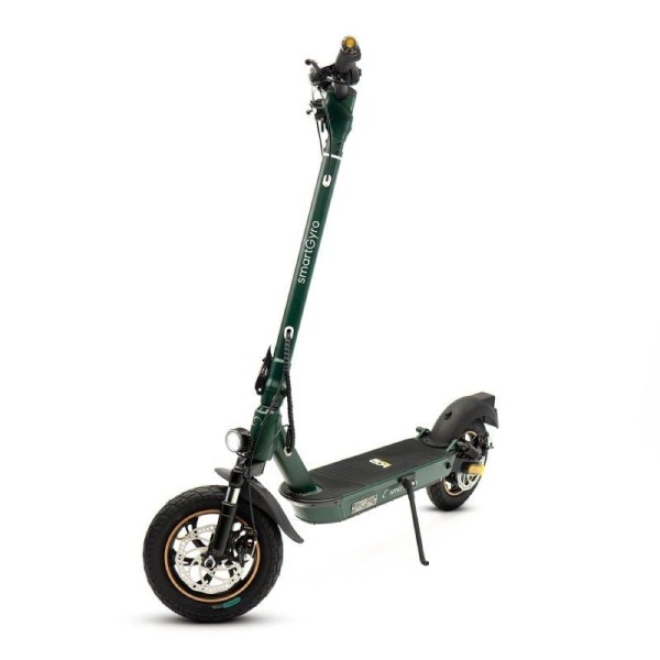 Patinete Eléctrico SmartGyro K2 Pro XL Forest Certificado/ Motor 1000W/ Ruedas 12"/ 25km/h /Autonomía 60km/ Verde Bosque